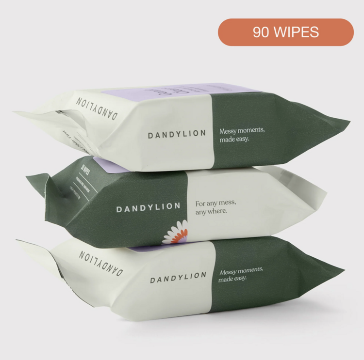 Dandylion Dandylion - Gentle Cleanse Wipes - 90ct