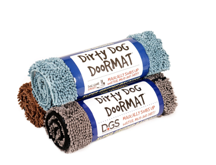 Dog Gone Smart Dirty Dog Doormat - Runner - 60"x30" - Brown