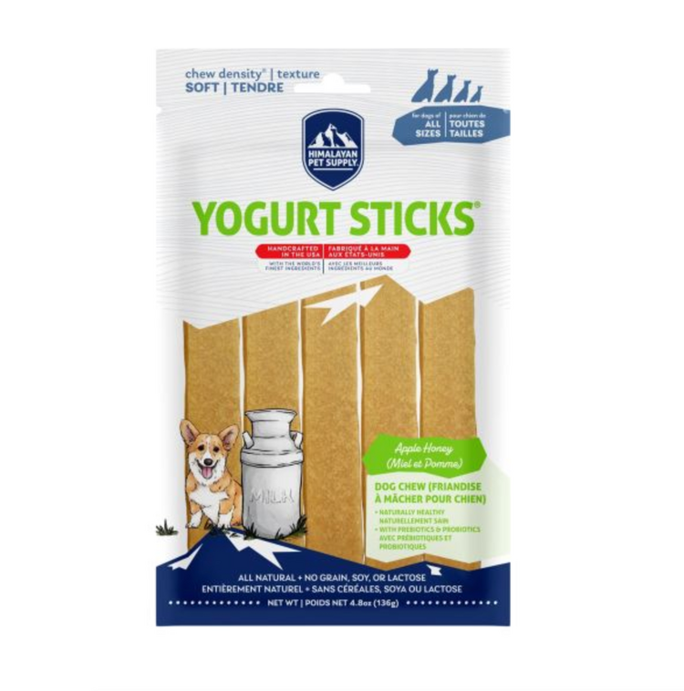 Himalayan Himalayan - Yogurt Sticks - 136g Apple Honey
