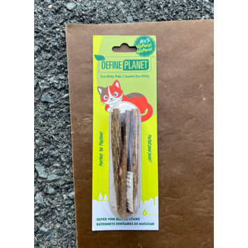 Define Planet Define Planet - Silver Vine Dental Sticks - 6pk