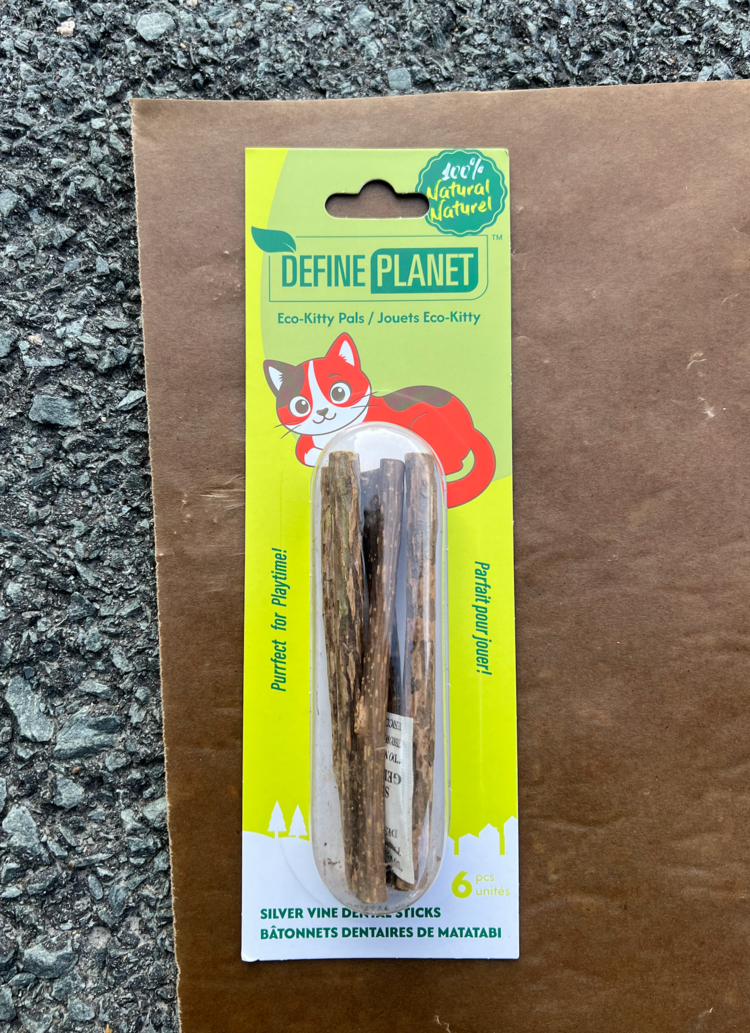 Define Planet Define Planet - Silver Vine Dental Sticks - 6pk