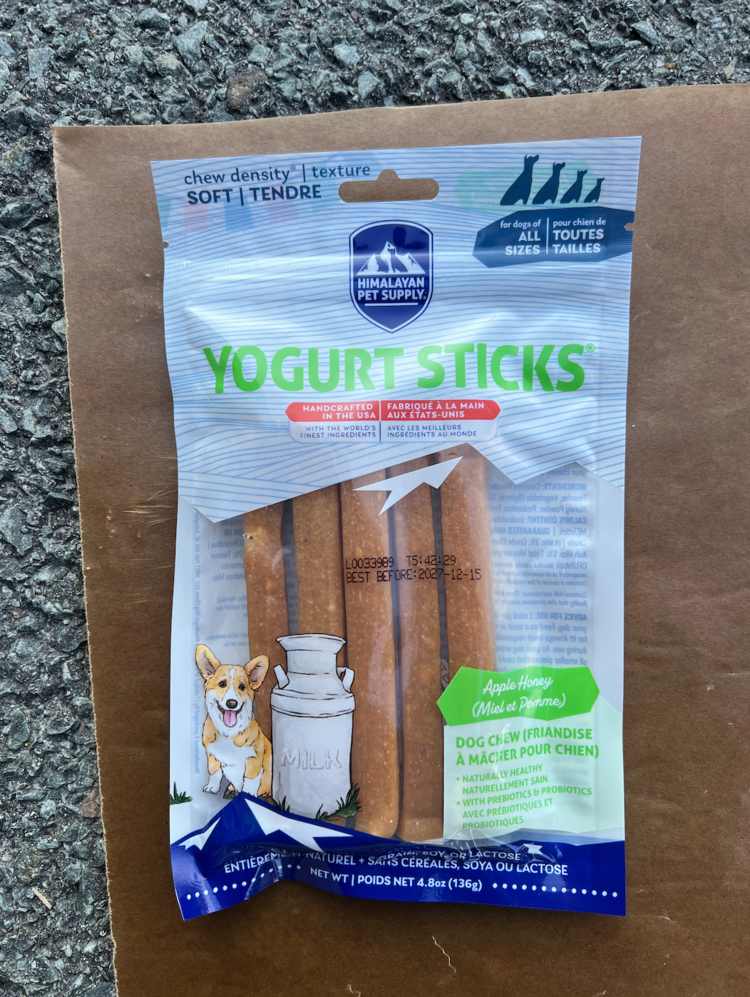 Himalayan Himalayan - Yogurt Sticks - 136g Apple Honey