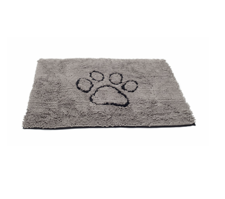 Dog Gone Smart Dirty Dog Doormat- Grey - 31" x 20"