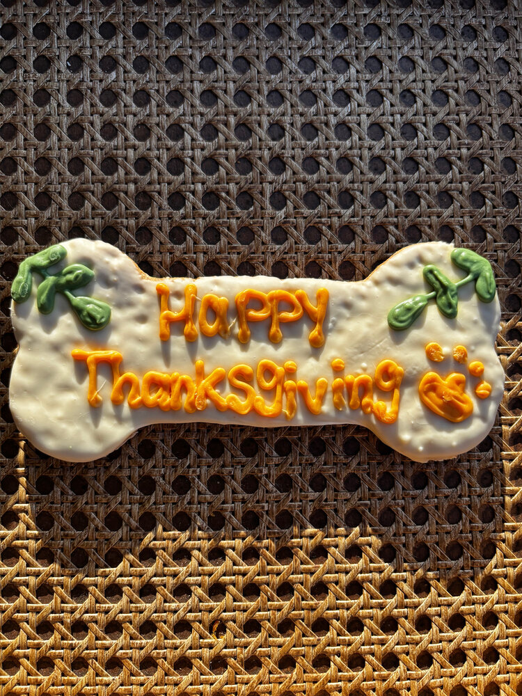 The Barkery The Barkery - XL Happy Thanksgiving Bone