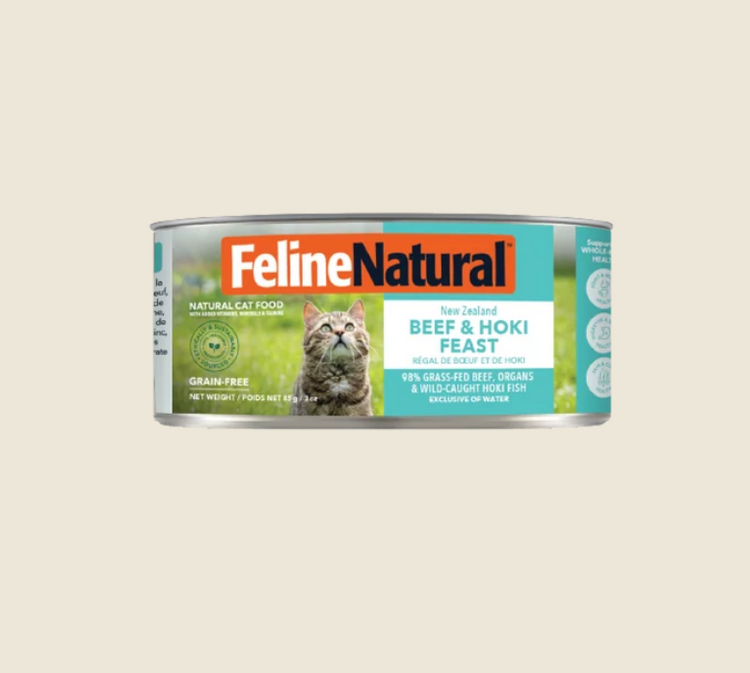 Feline Natural Feline Natural - Can - Beef & Hoki Feast