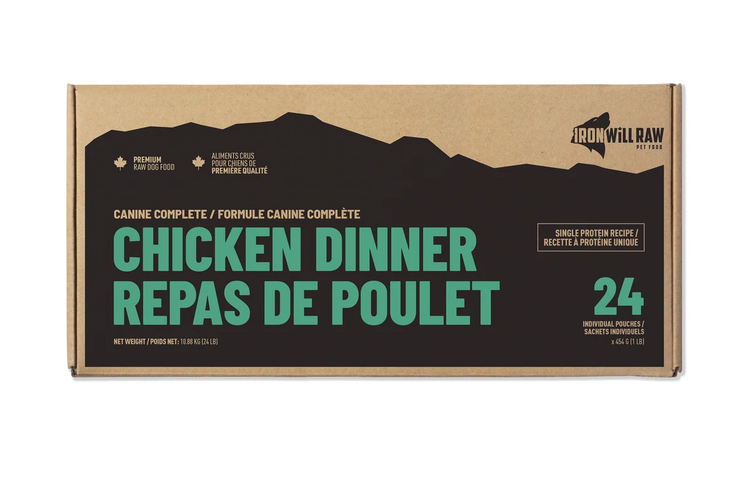Iron Will Raw Iron Will Raw - Canine Complete - Chicken Dinner