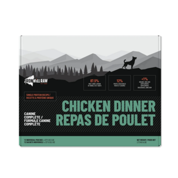 Iron Will Raw Iron Will Raw - Canine Complete - Chicken Dinner