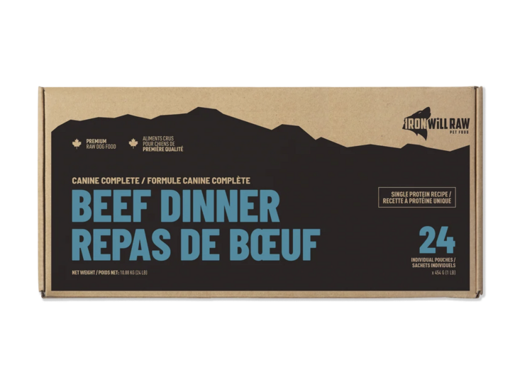 Iron Will Raw Iron Will Raw - Canine Complete - Beef Dinner