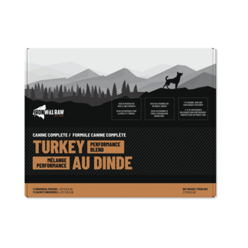 Iron Will Raw Iron Will Raw - Canine Complete - Turkey Performance