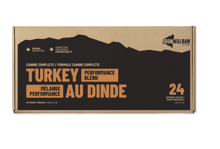 Iron Will Raw Iron Will Raw - Canine Complete - Turkey Performance