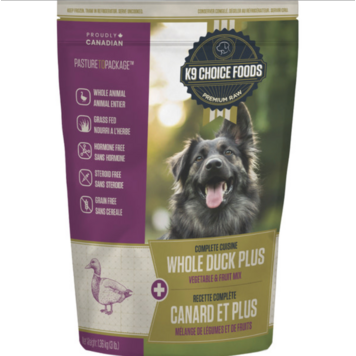 K9 Choice K9 Choice - Whole Duck Plus - 3lbs