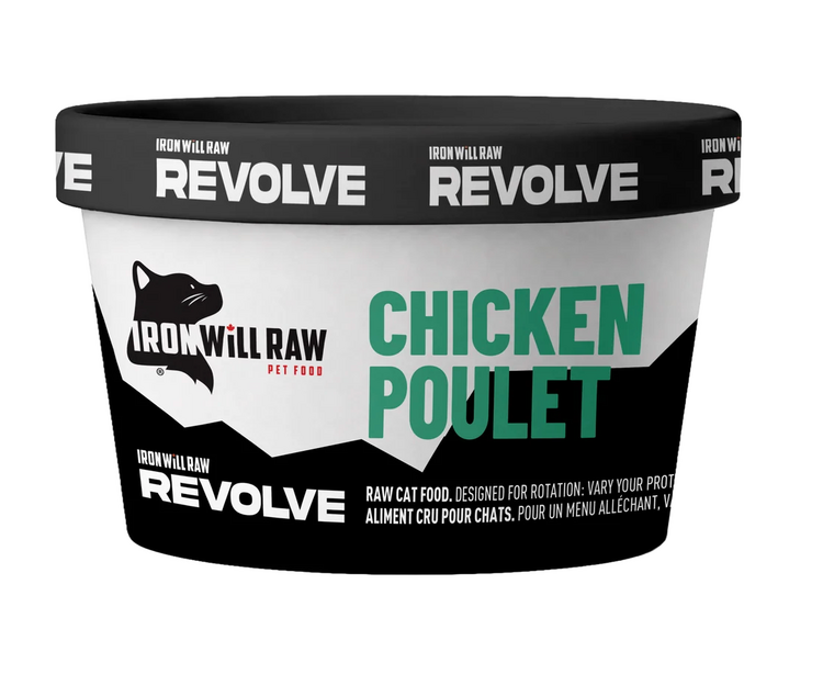 Iron Will Raw Iron Will Raw - Feline Revolve - Chicken - 4oz