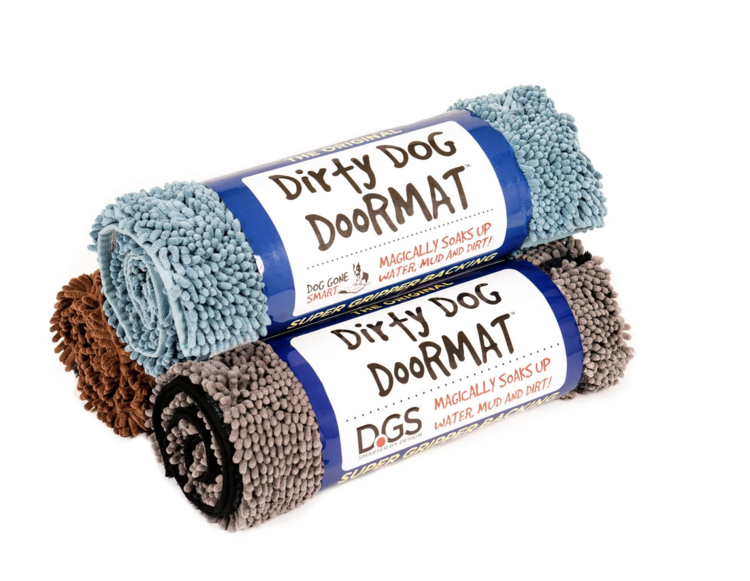 Dog Gone Smart Dirty Dog Doormat - Brown