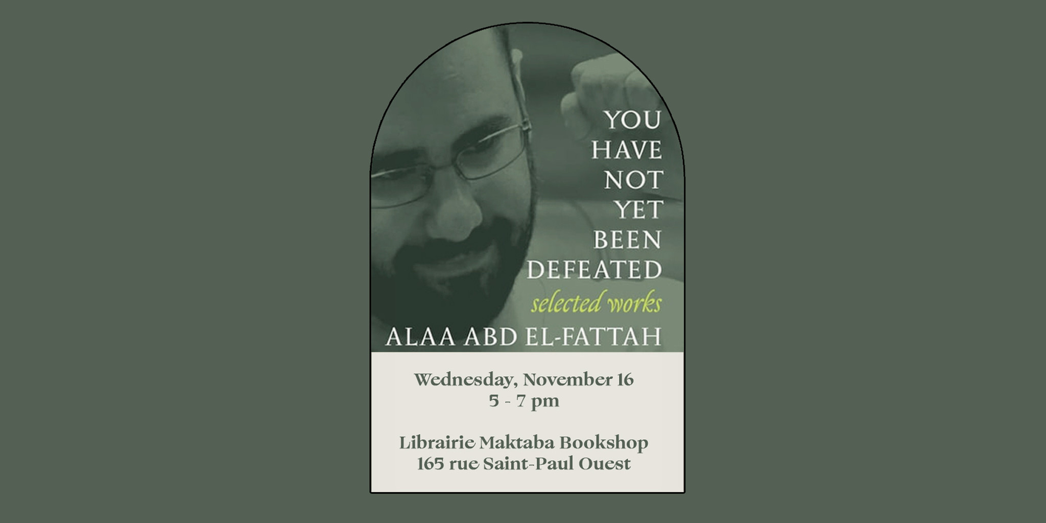 A Collective Reading for Alaa Abdel El-Fattah