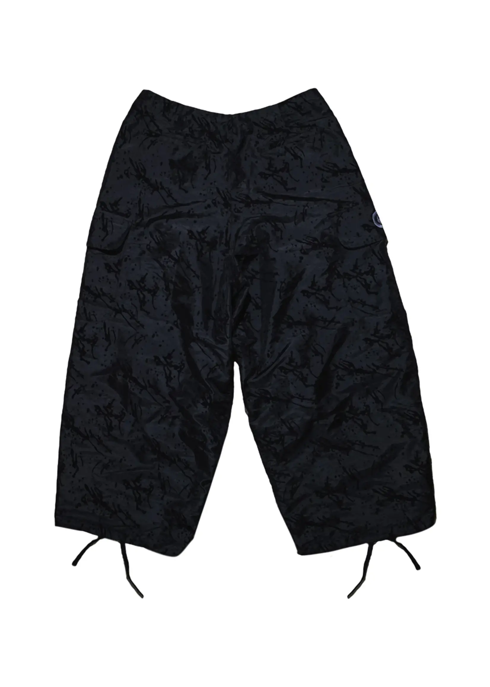 SHABAB SHABAB Black Parachute Pants