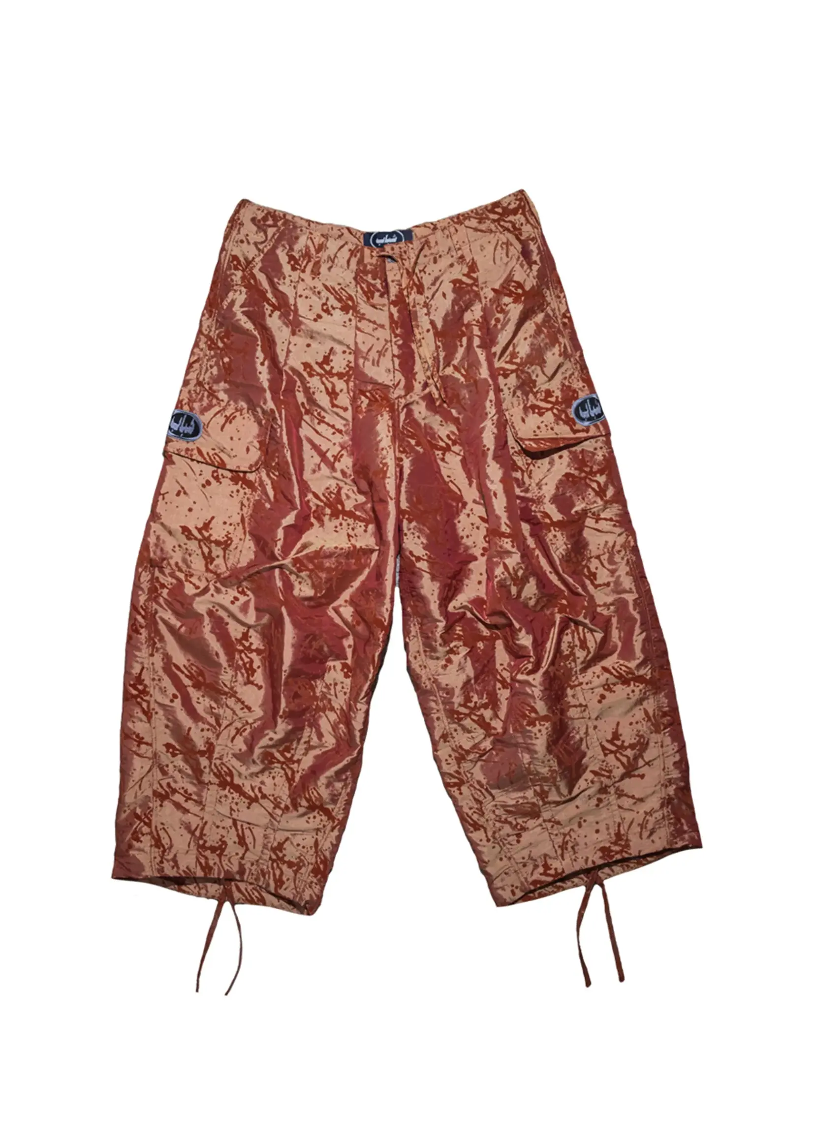 SHABAB SHABAB Burnt Orange Parachute Pants