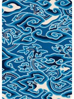 Batik 'Blue Clouds' Lined Hardcover Journal