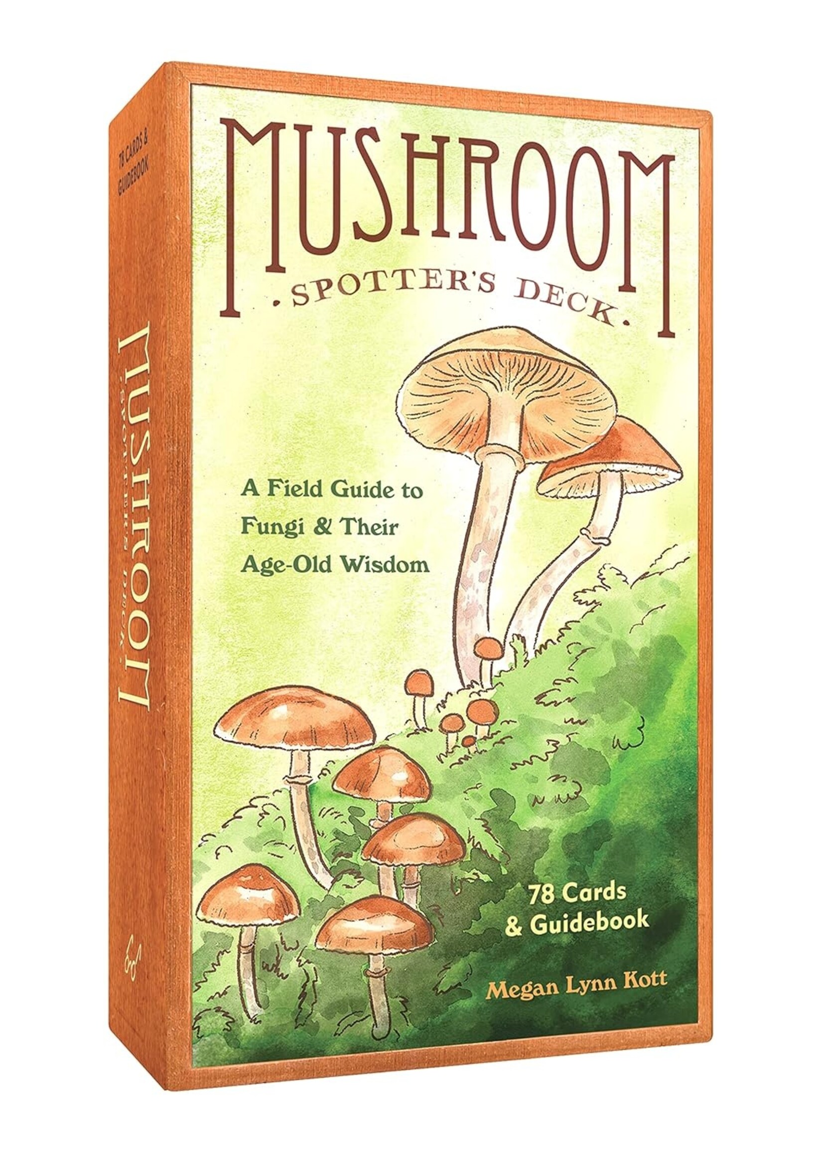 Mushroom Spotter's Deck: A Field Guide to Fungi & Their Age-Old Wisdom