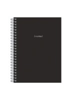 Black Wire-O Journal A5