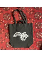 BLACK TO BE AN (ARAB) TOTES w/ ALBUM QR