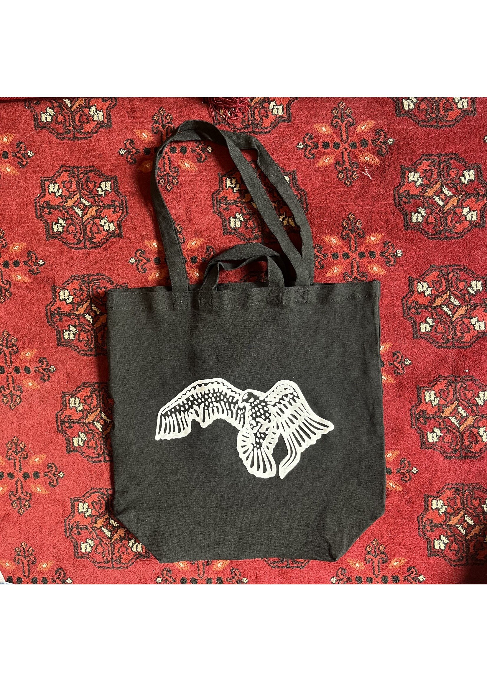 BLACK TO BE AN (ARAB) TOTES w/ ALBUM QR