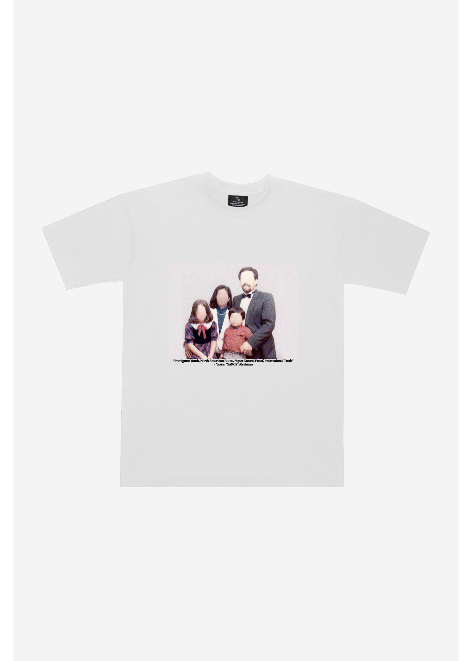 MAKTABA Home Away RAP Heavyweight T-Shirt - White Xsmall