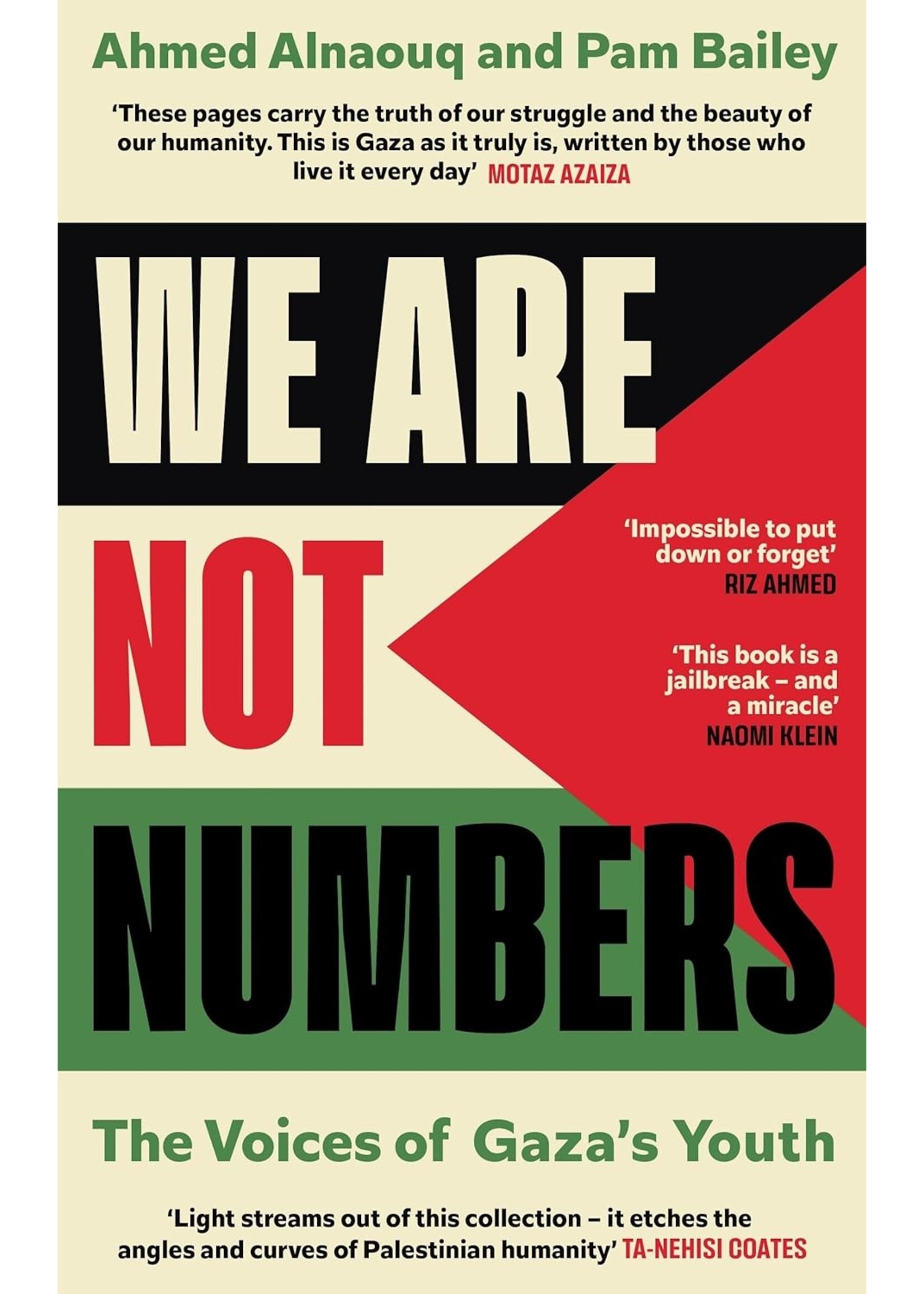 We Are Not Numbers: The Voices of Gaza’s Youth