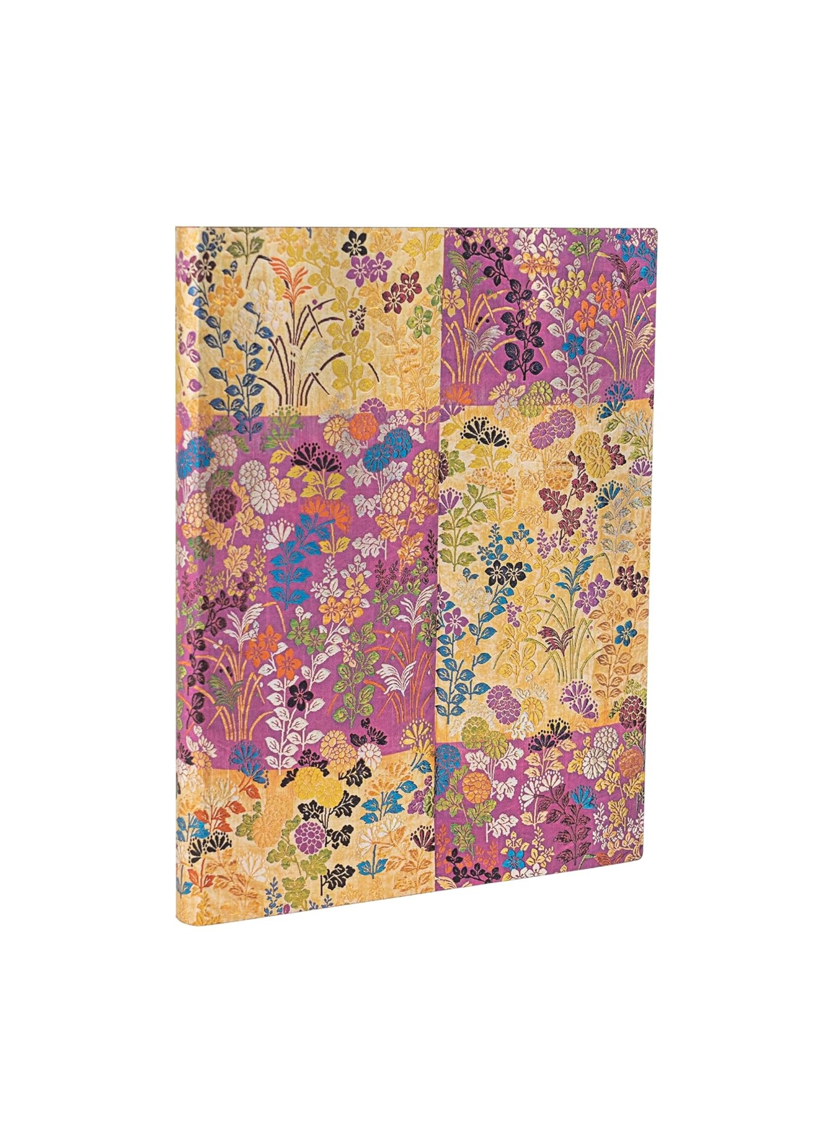 Kara-ori Pink Ultra Unlined Softcover Journal, 176pg, 100GSM by Paperblanks (Japanese Kimono)