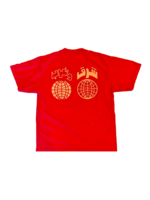 MAKTABA East / West Unisex Red Tee