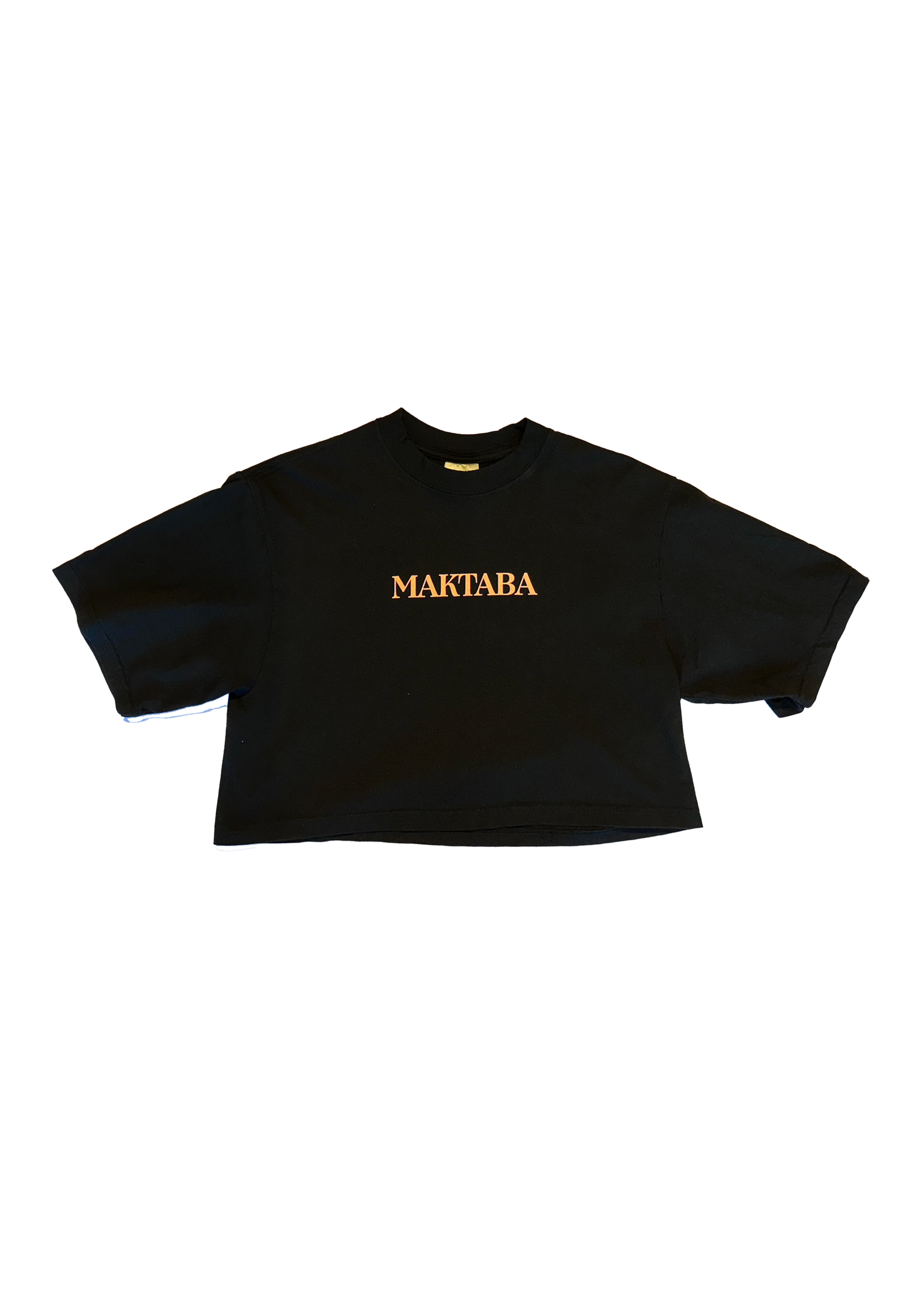 MAKTABA East / West Coral Crop Tee