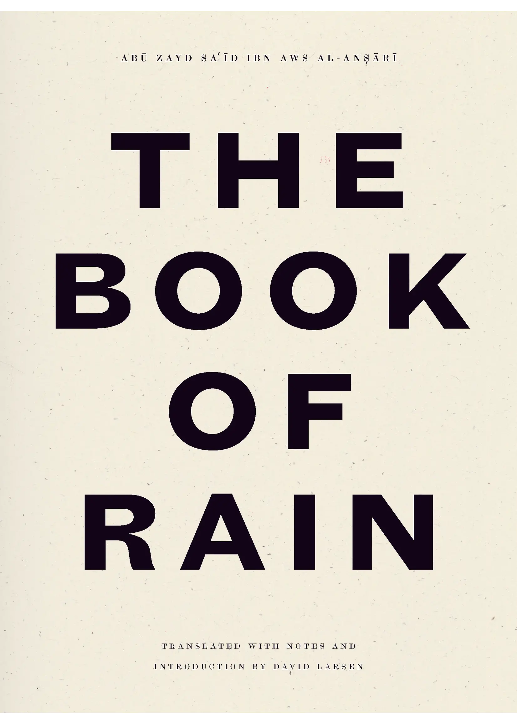 The Book of Rain