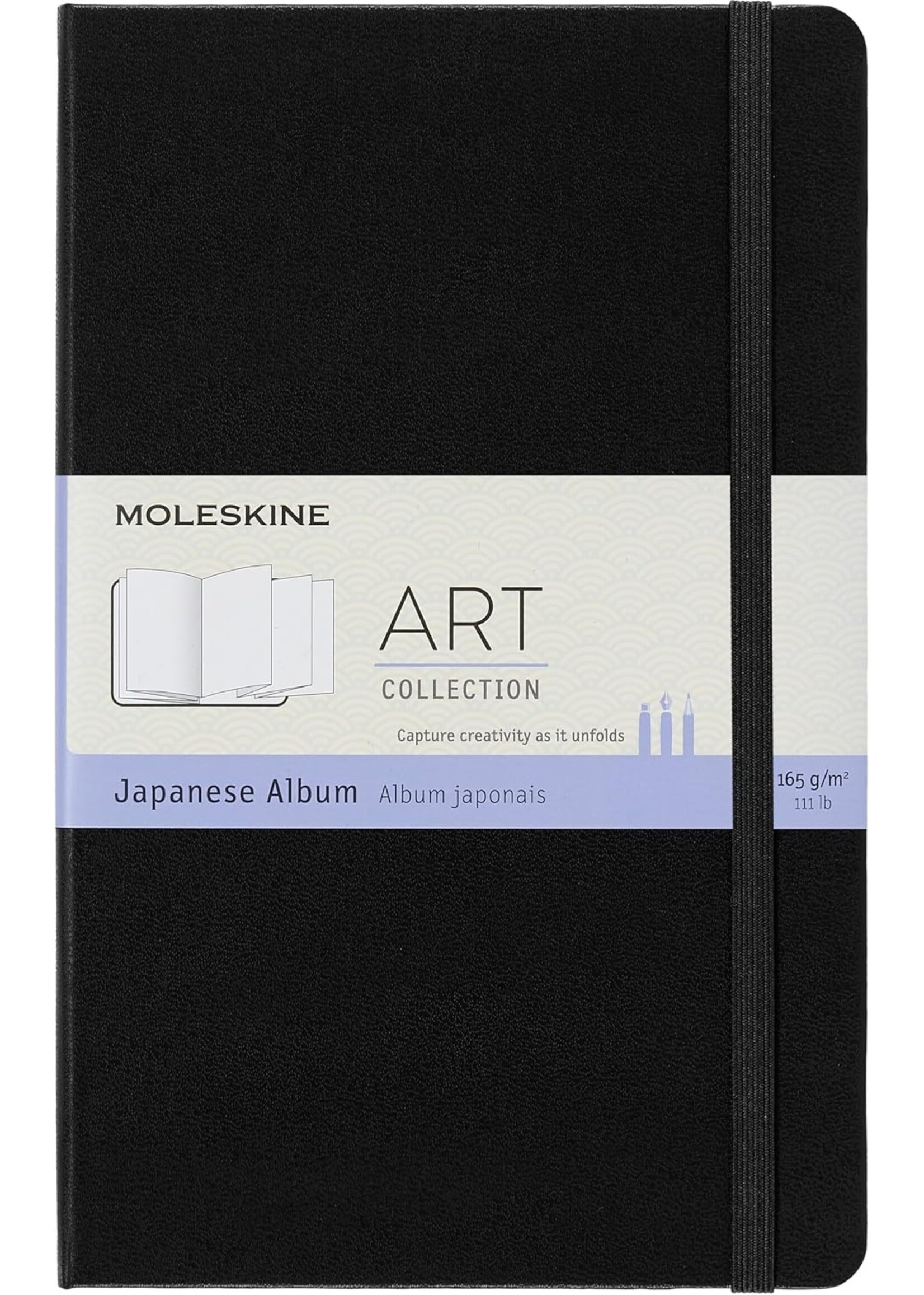 Moleskine Art Japanese Album, Large, Black