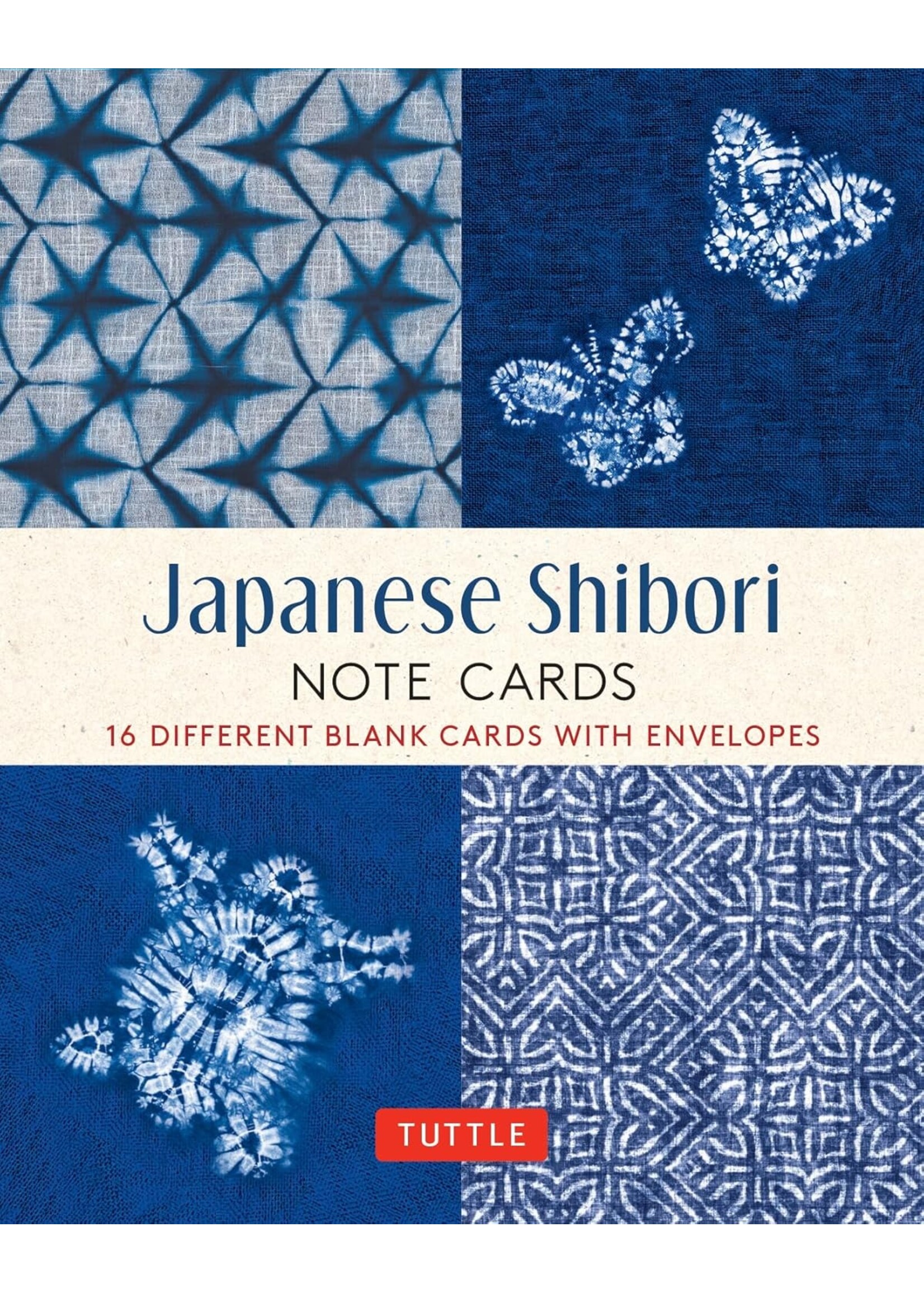 Japanese Shibori Note Cards