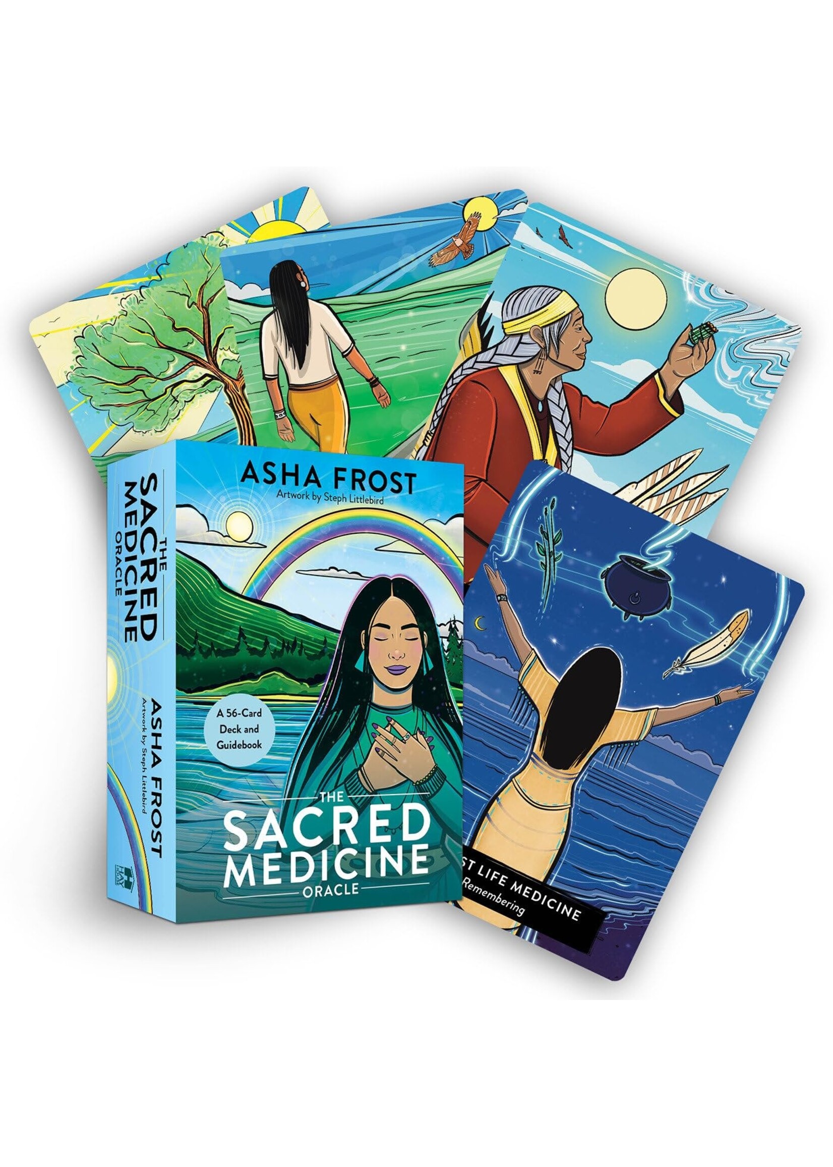 The Sacred Medicine Oracle: A 56-Card Deck and Guidebook
