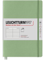 Leuchtturm1917 Notebook Sage, Medium (A5), 251 p., ruled