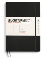 Leuchtturm1917 Notebook Black, Softcover, Composition (B5), 123 p., plain