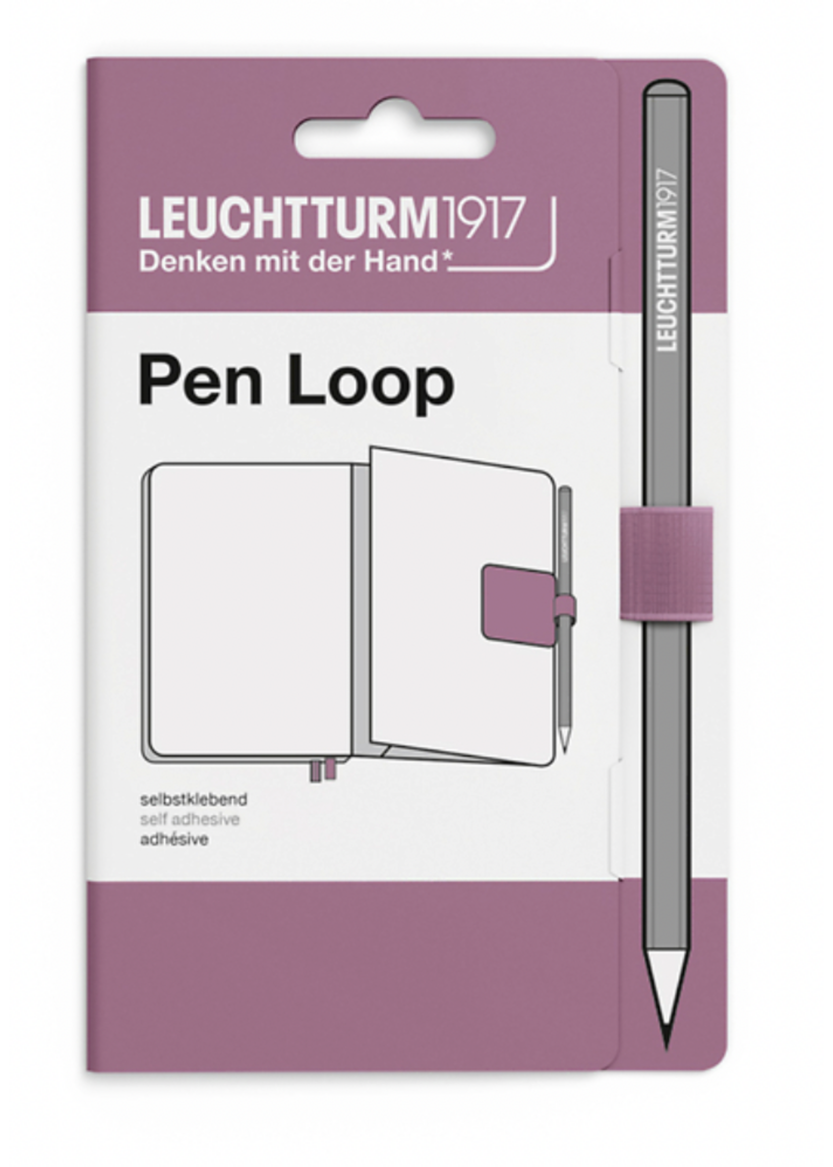 Leuchtturm1917 Pen Loop, Dusty Rose