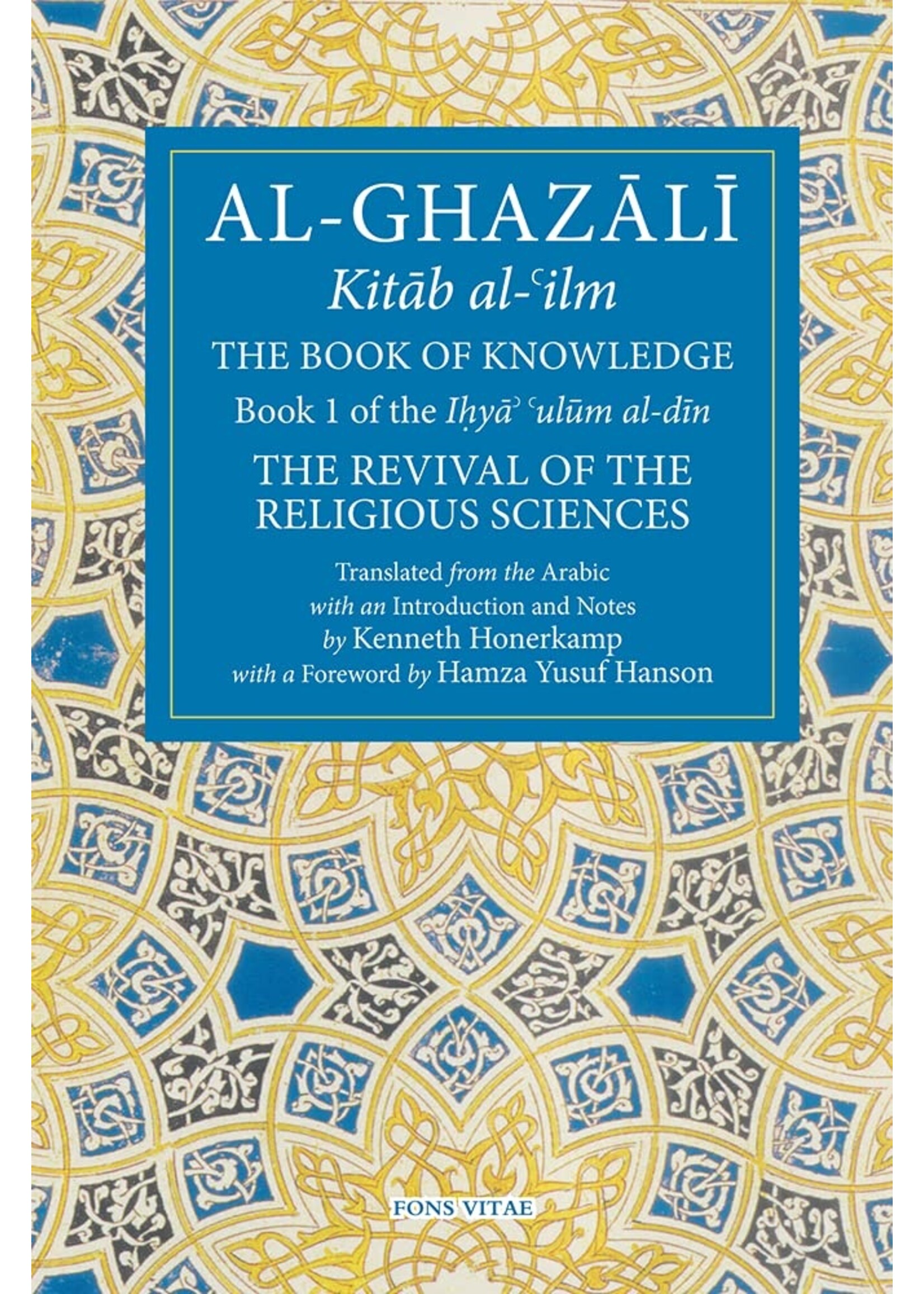 Al-Ghazali- The Book of Knowledge (Book 1)