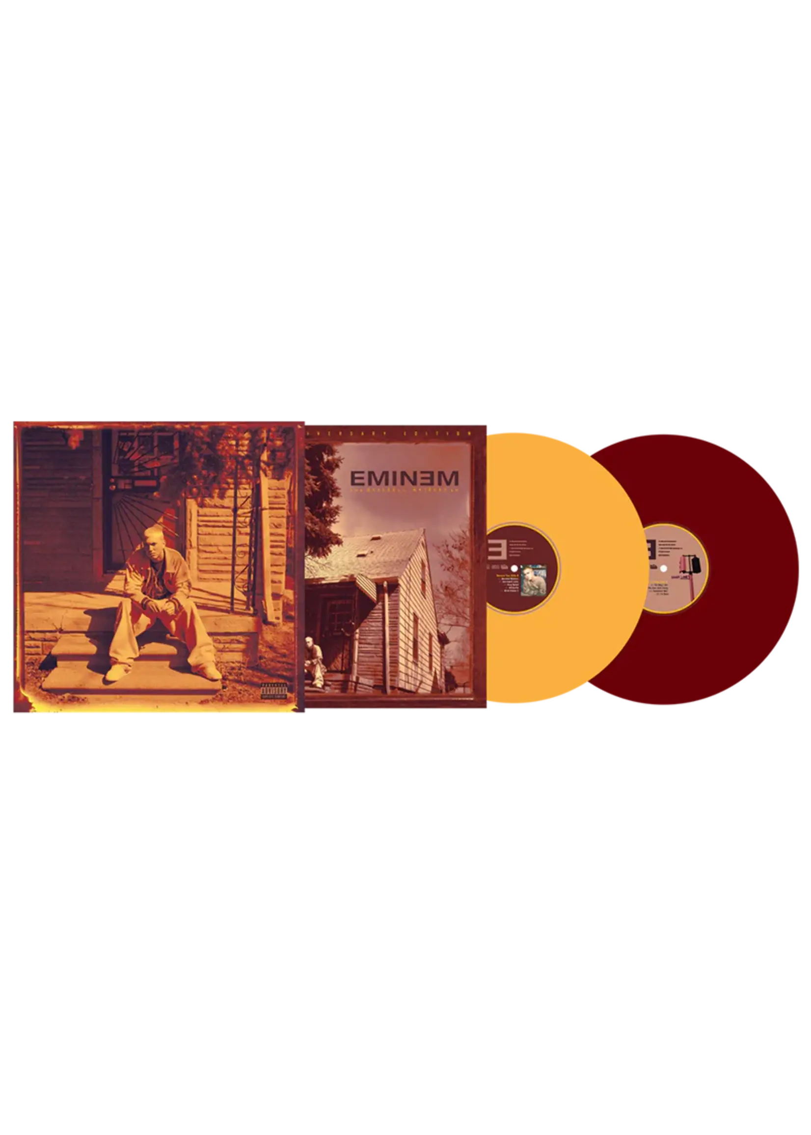 Eminem - The Marshall Mathers (25th Anniversary Edition) 180g Gold/Dark Red Vinyl + Poster