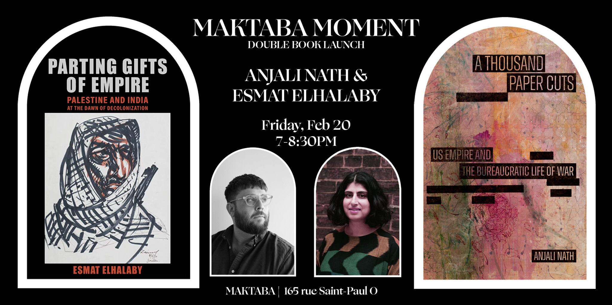 Moment Maktaba: Anjali Nath & Esmat Elhalaby