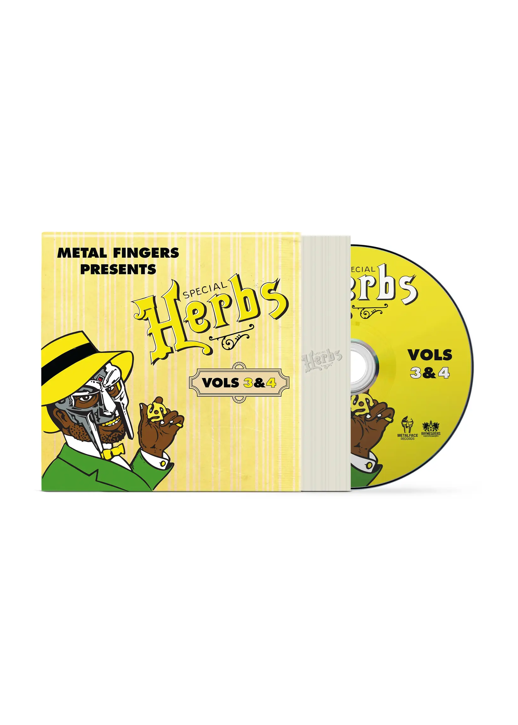 MF Doom - Metal Fingers Presents: Special Herbs Vol 3&4 CD