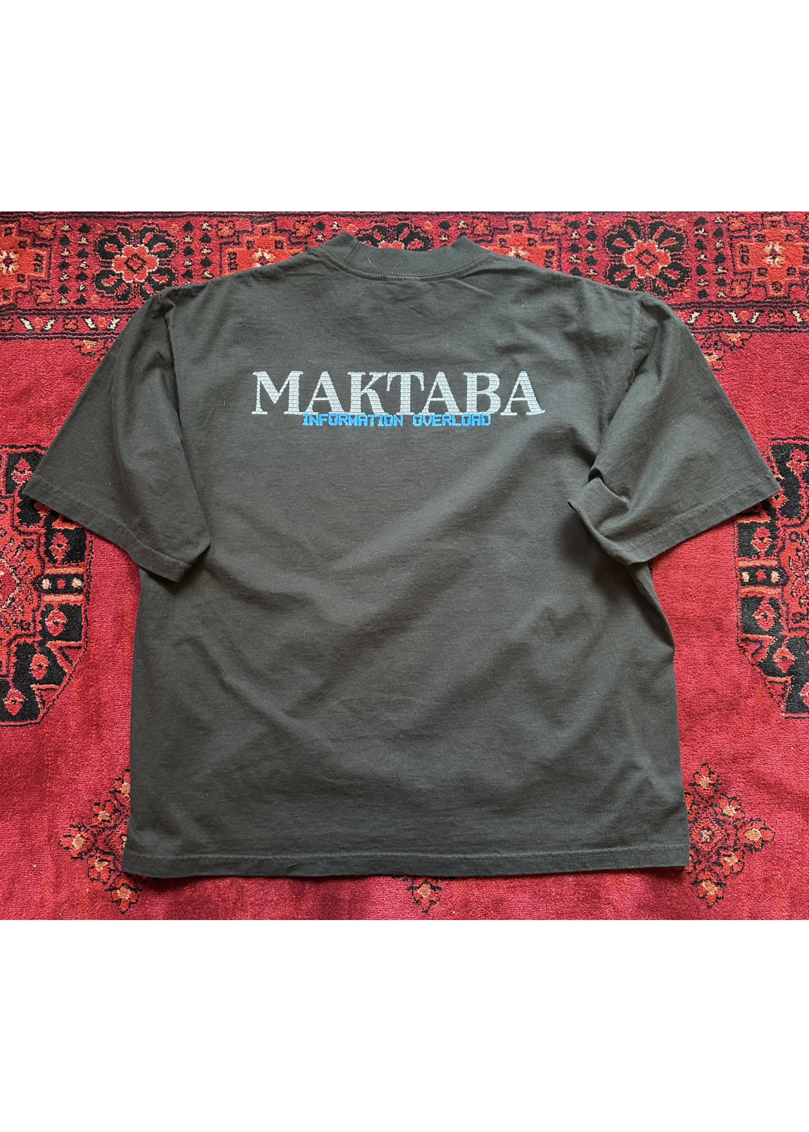MAKTABA Know Yourself Black Tee