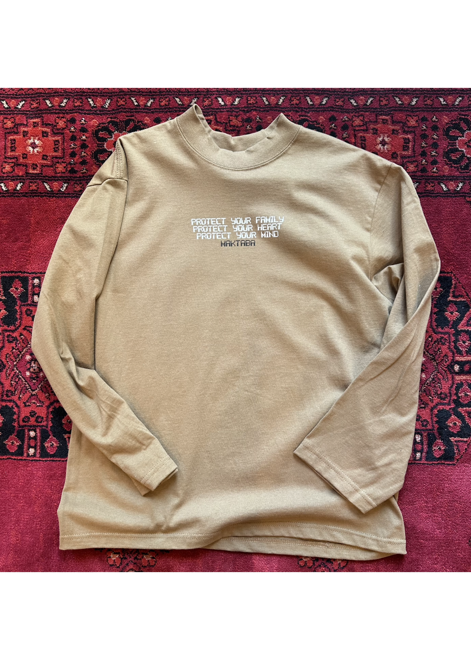 MAKTABA Beige Mantra Arch Long Sleeve