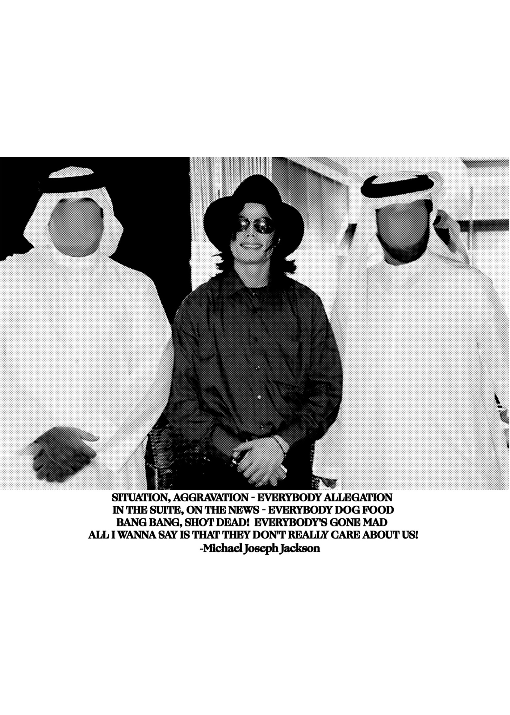 MAKTABA MJ Isolation Tee - Information Overload