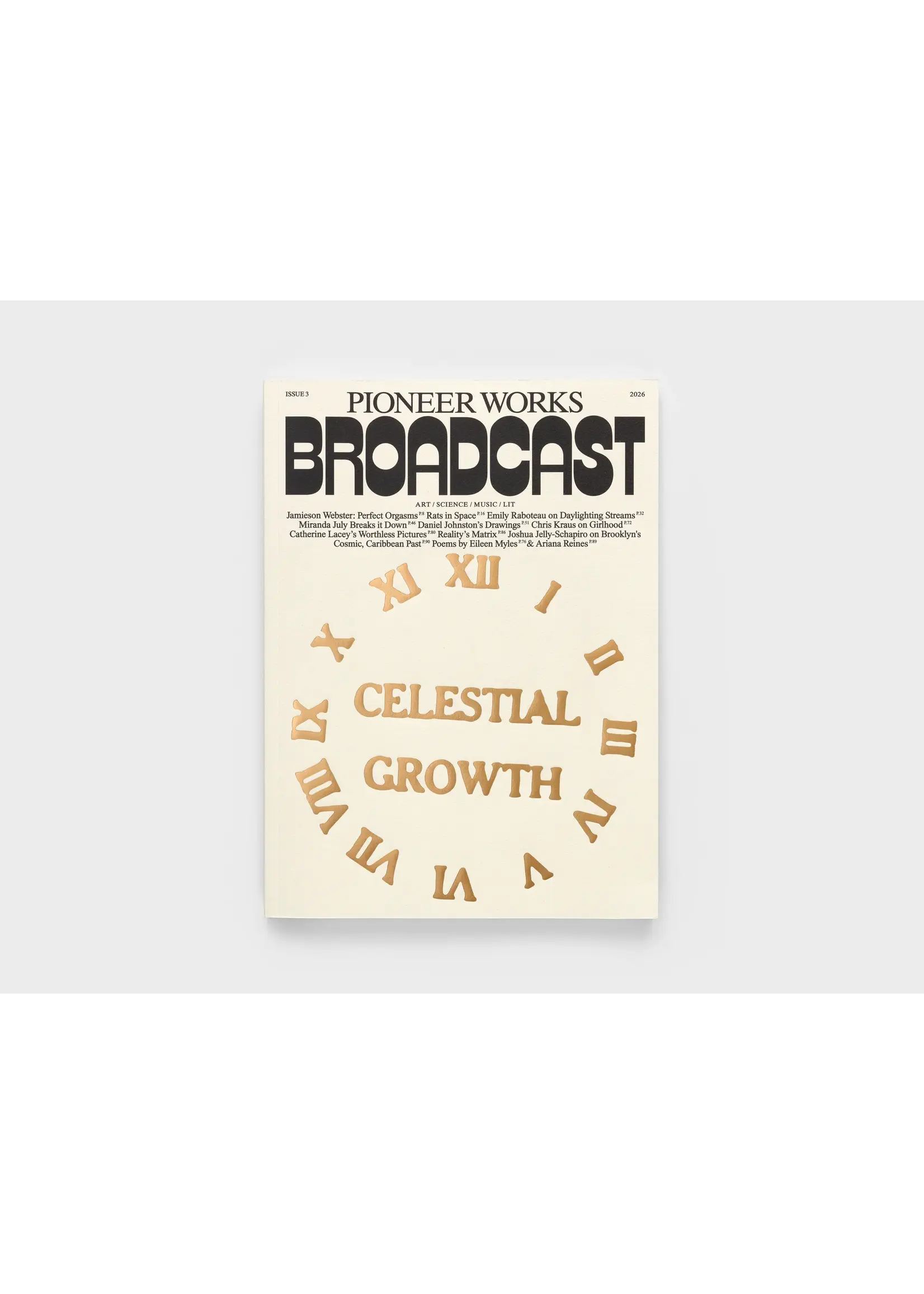 Pioneer Works Broadcast: Issue 03