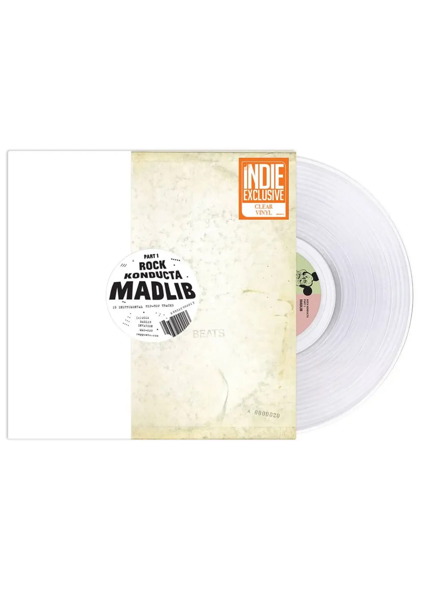 Madlib – Rock Konducta (Part 1) LP (RSD Essentials, Clear Vinyl)