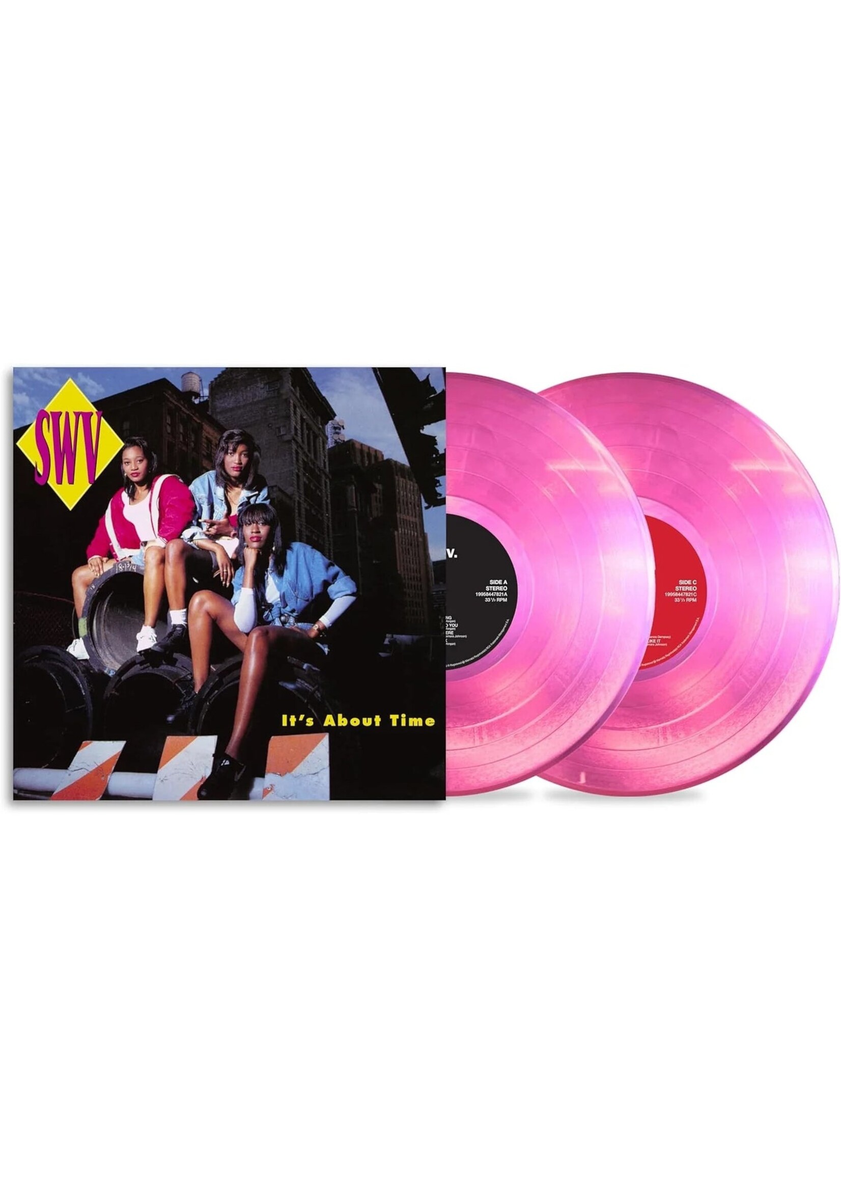 SWV - IT'S ABOUT TIME (TRANSLUCENT PINK VINYL) LP