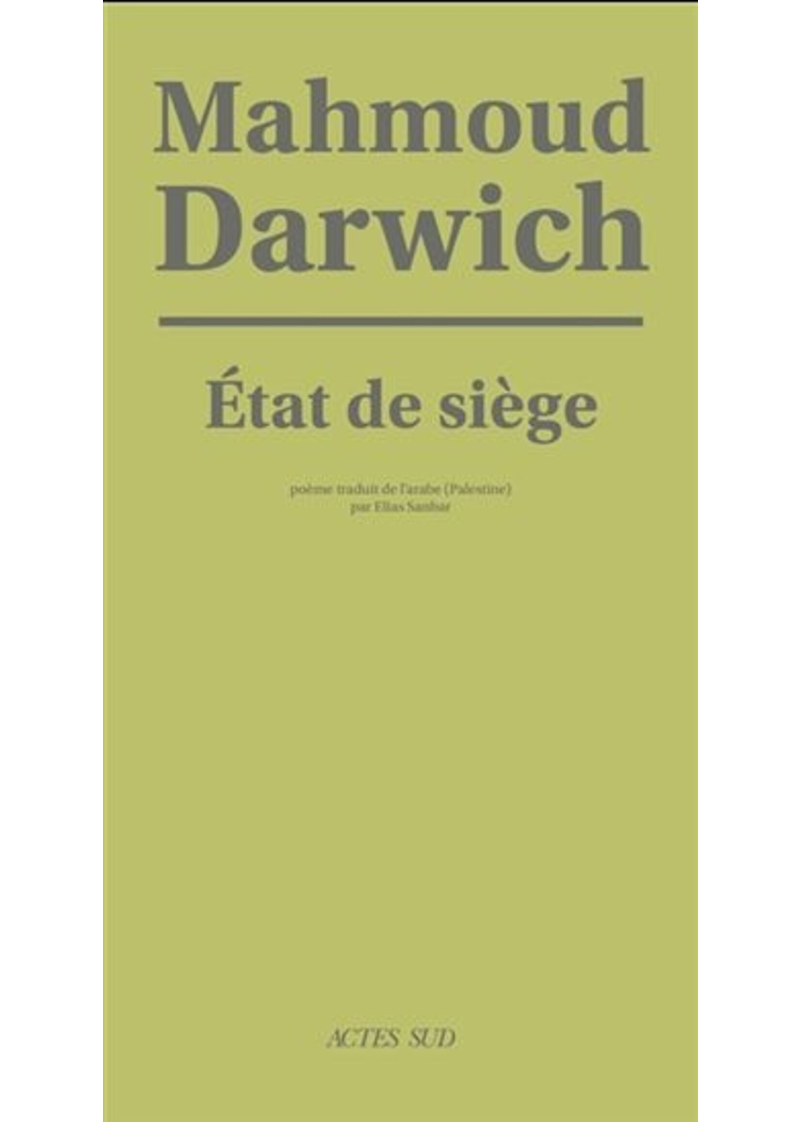 État de siège