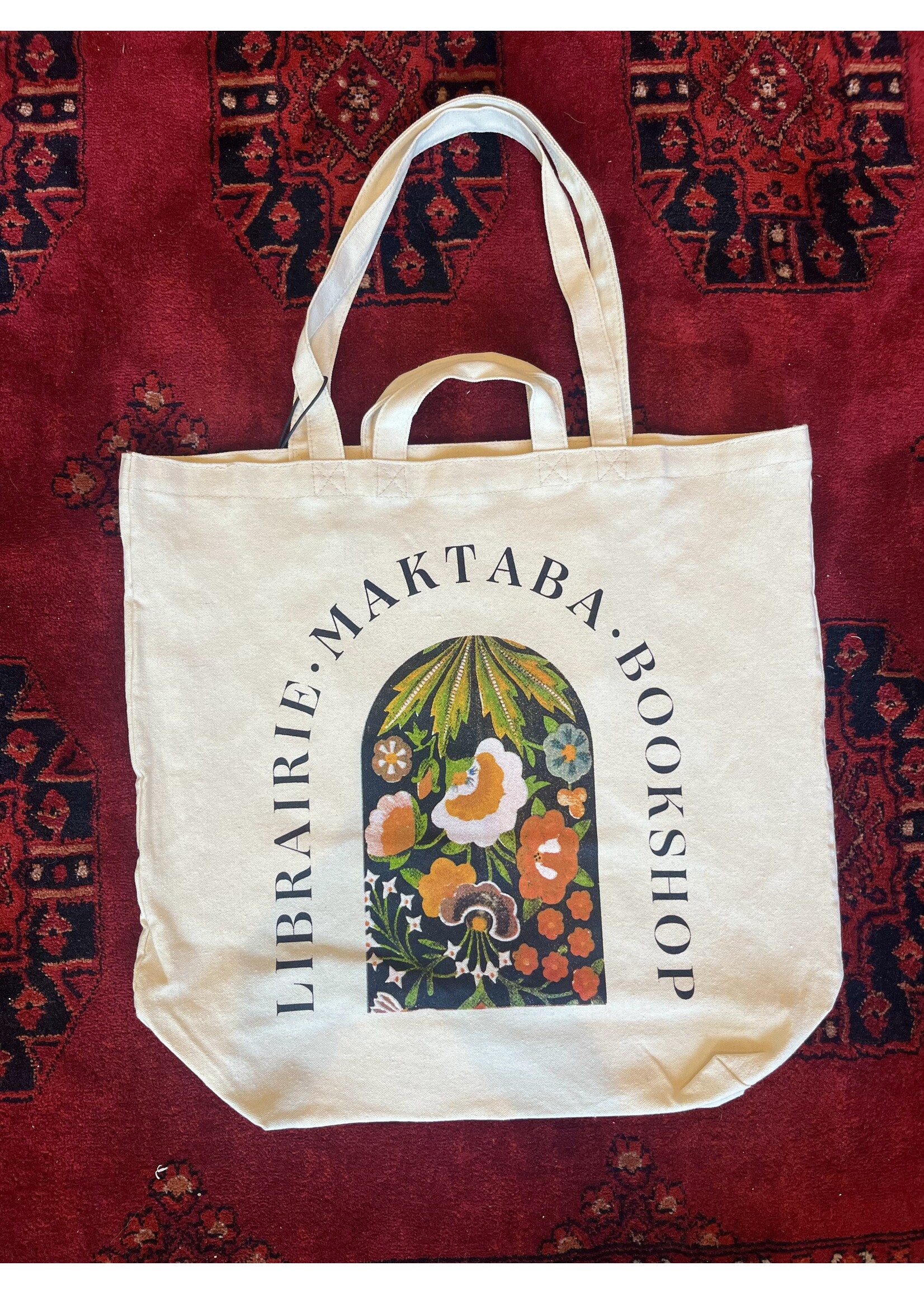 MAKTABA Tote - Big Flower Power