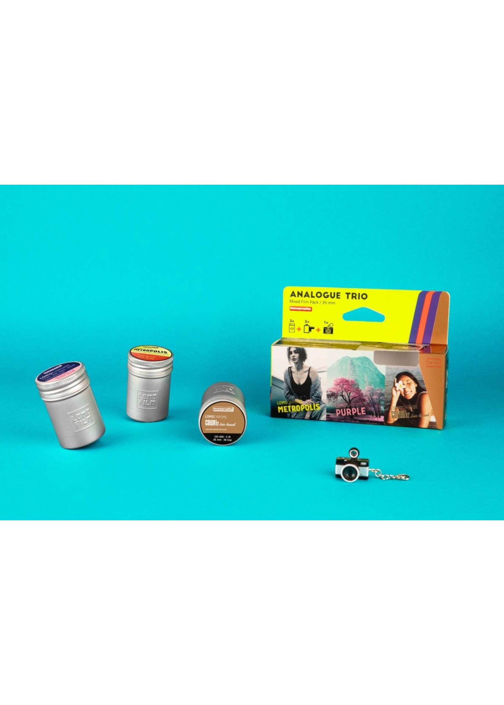 Lomography Lomography Analogue Trio Mixed Film Pack 35 mm (MP-LCP-SK)